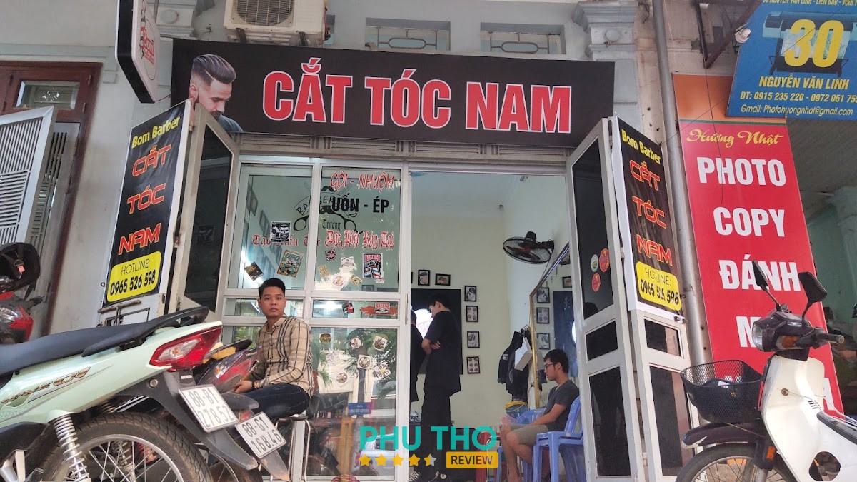 TIỆM CẮT TÓC NAM BOM BARBER SHOP – hình ảnh 1