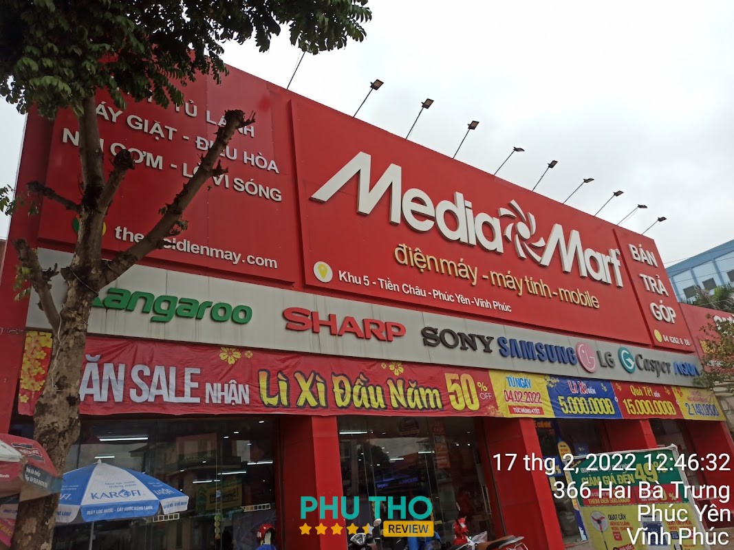 Siêu Thị MediaMart Phúc Yên – 323 QL2A