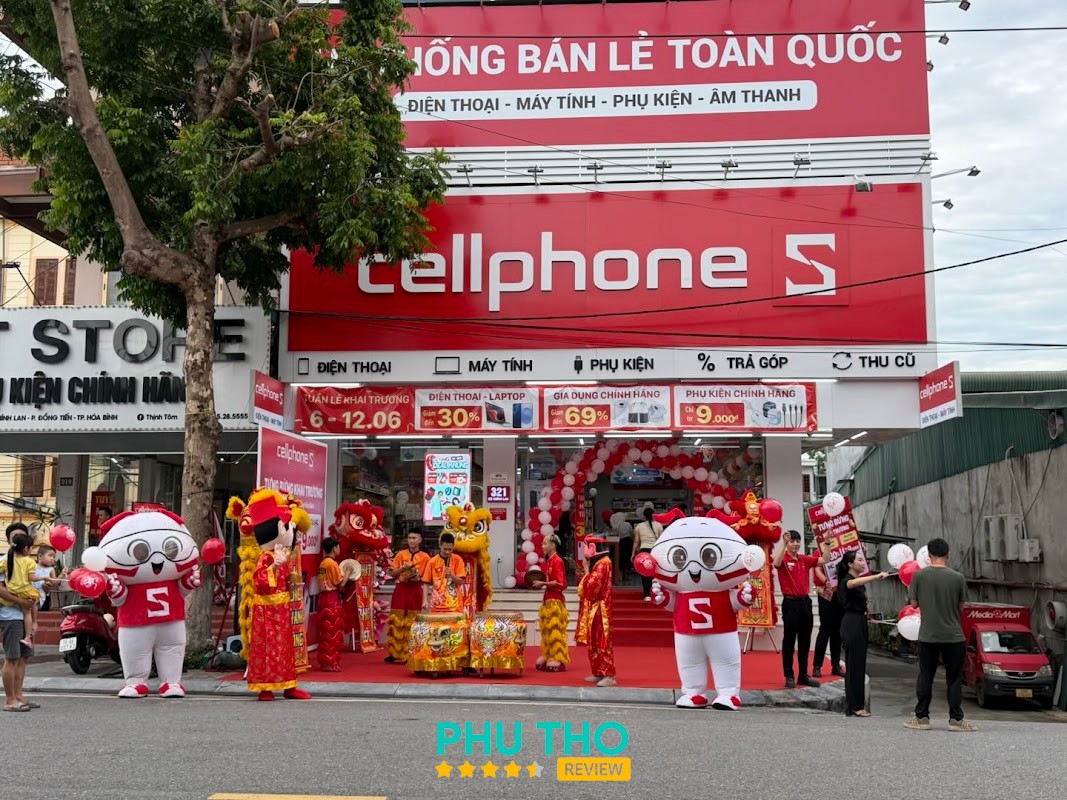 CellphoneS 321 Cù Chính Lan Hòa Bình