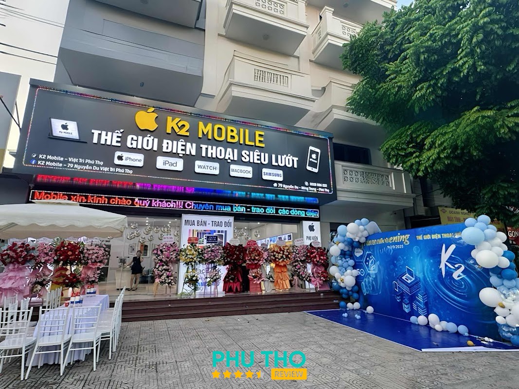 K2 Mobile - Nguyễn Du , Việt Trì , Phú Thọ Nông Trang
