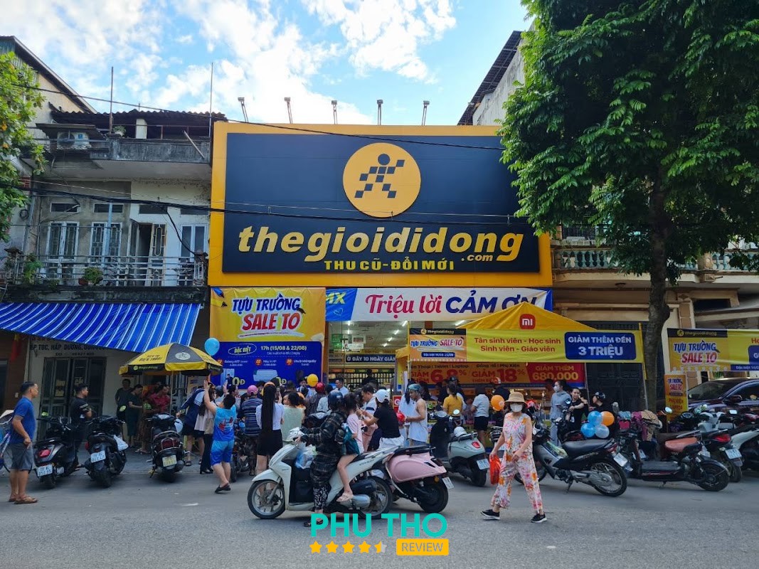Siêu thị Thế Giới Di Động Phú Thọ