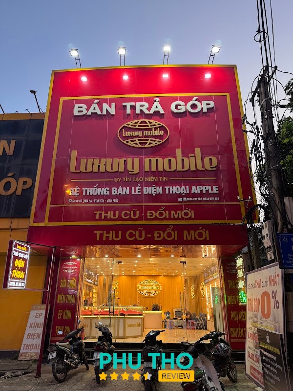Cửa Hàng ĐTDĐ Luxury Mobile Vĩnh Phúc