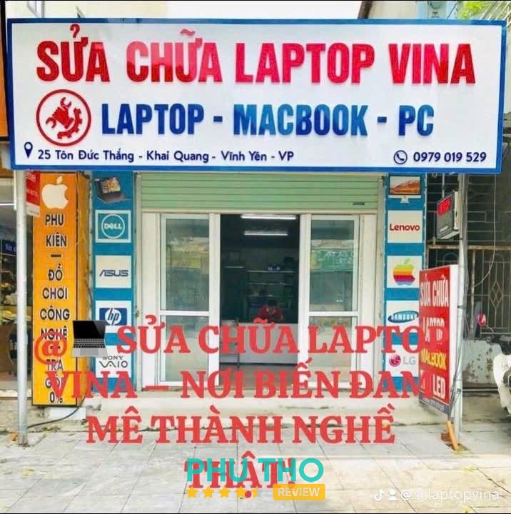 Sửa Laptop Vina Vĩnh Phúc
