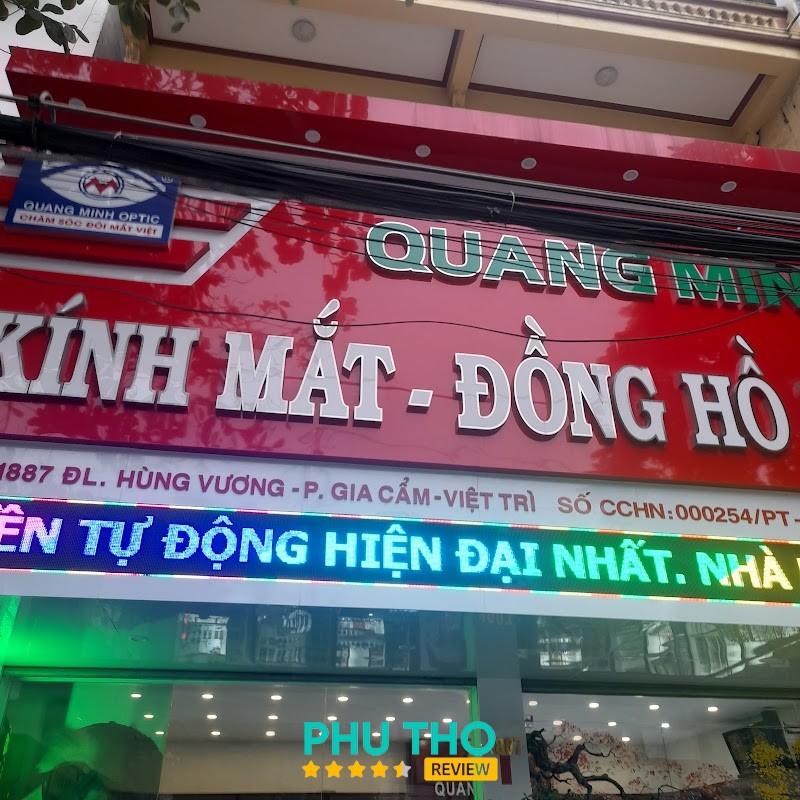 Cửa Hàng Mắt Kính Quang Minh
