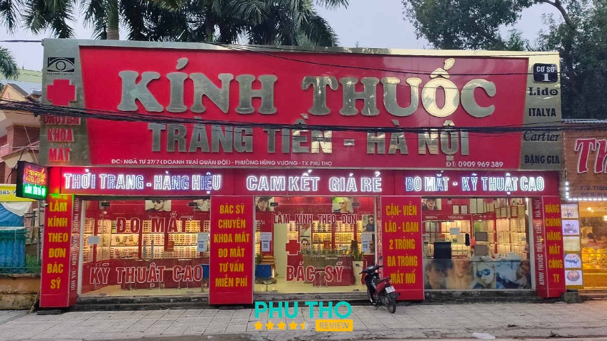 Đồng Hồ - Kính Thuốc Tràng Tiền Hà Nội - TX Phú Thọ