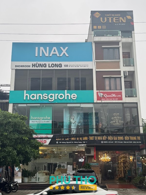 Thiết bị vệ sinh và Gạch ốp lát cao cấp Hùng Long