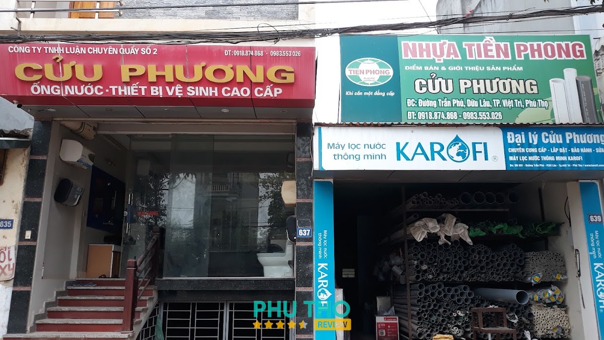 Cửa hàng ống nước và thiết bị vệ sinh Cửu Phương