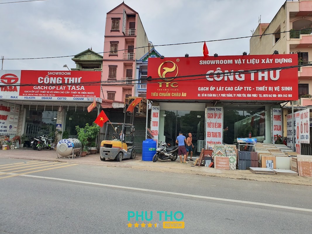 Gạch Ốp Lát TBVS Công Thư Vĩnh Phúc