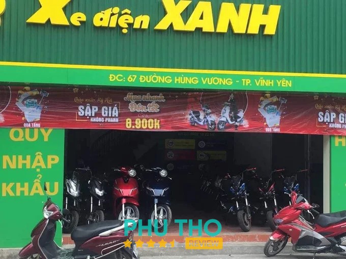 Xe Điện Xanh Vĩnh Yên
