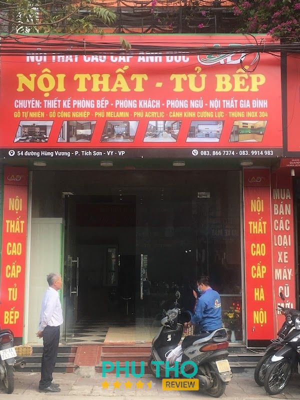 Nội thất tủ bếp Đức Vĩnh Yên