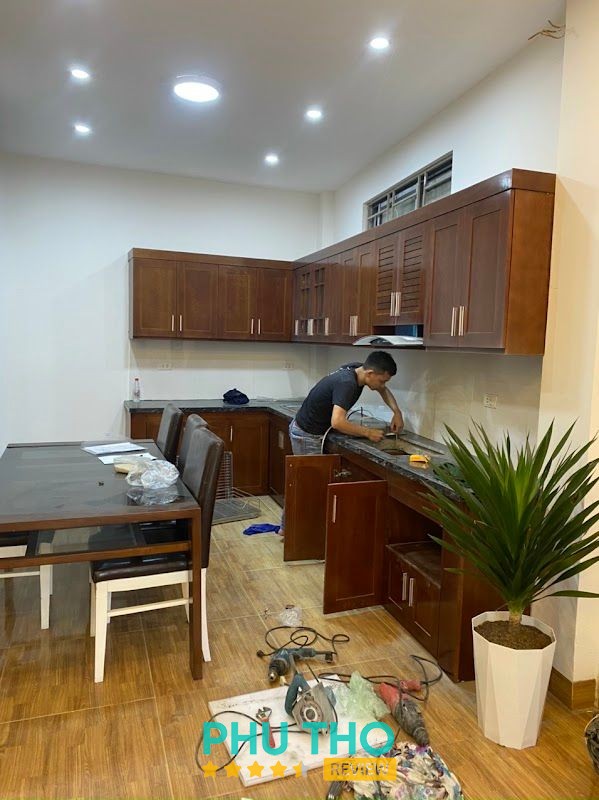 Nội thất tủ bếp Đức Vĩnh Yên hình ảnh 2