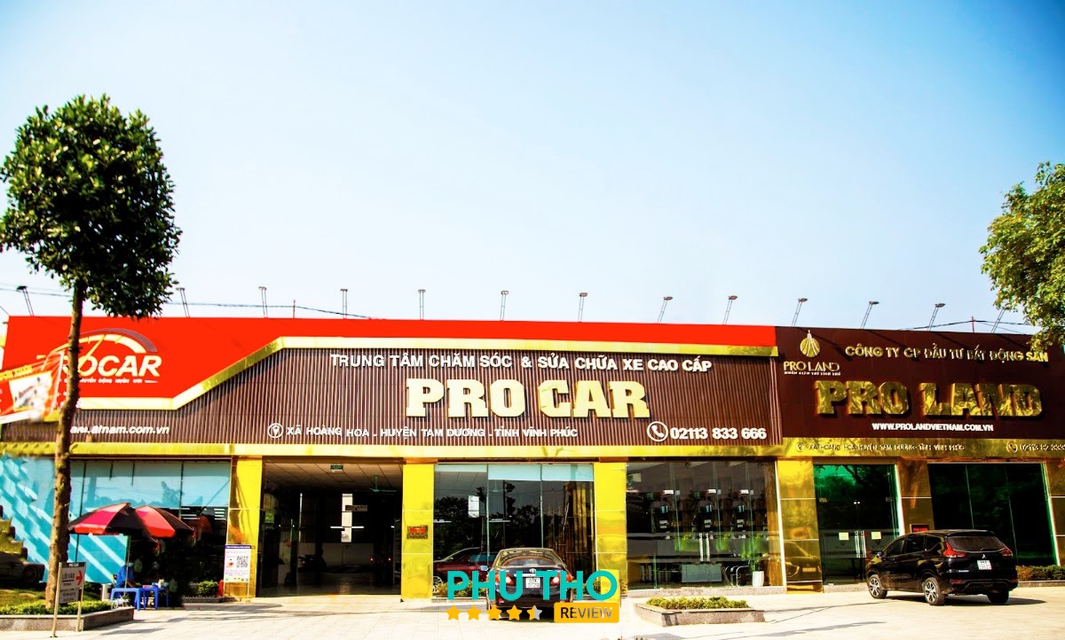 Gara Ô Tô Pro Car Việt Nam tại Phú Thọ