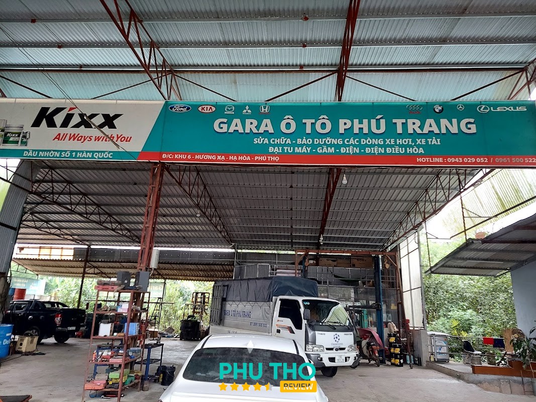 Gara Ô Tô Phú Trang tại Yên Kỳ Phú Thọ