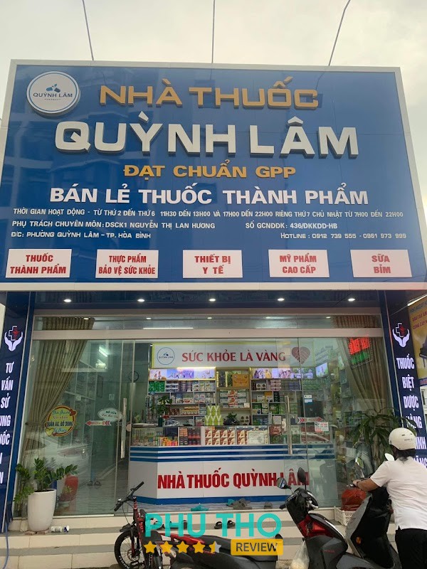 Nhà Thuốc Quỳnh Lâm Hòa Bình