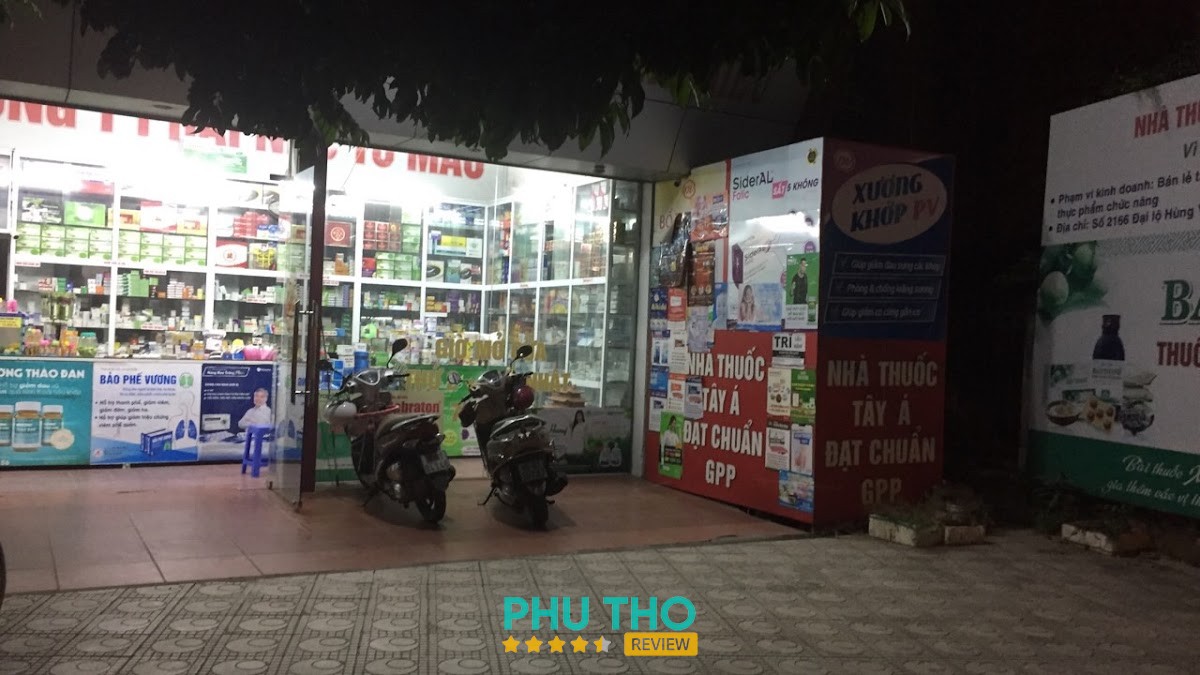 Nhà Thuốc Tây Á 2166 Hùng Vương Nông Trang