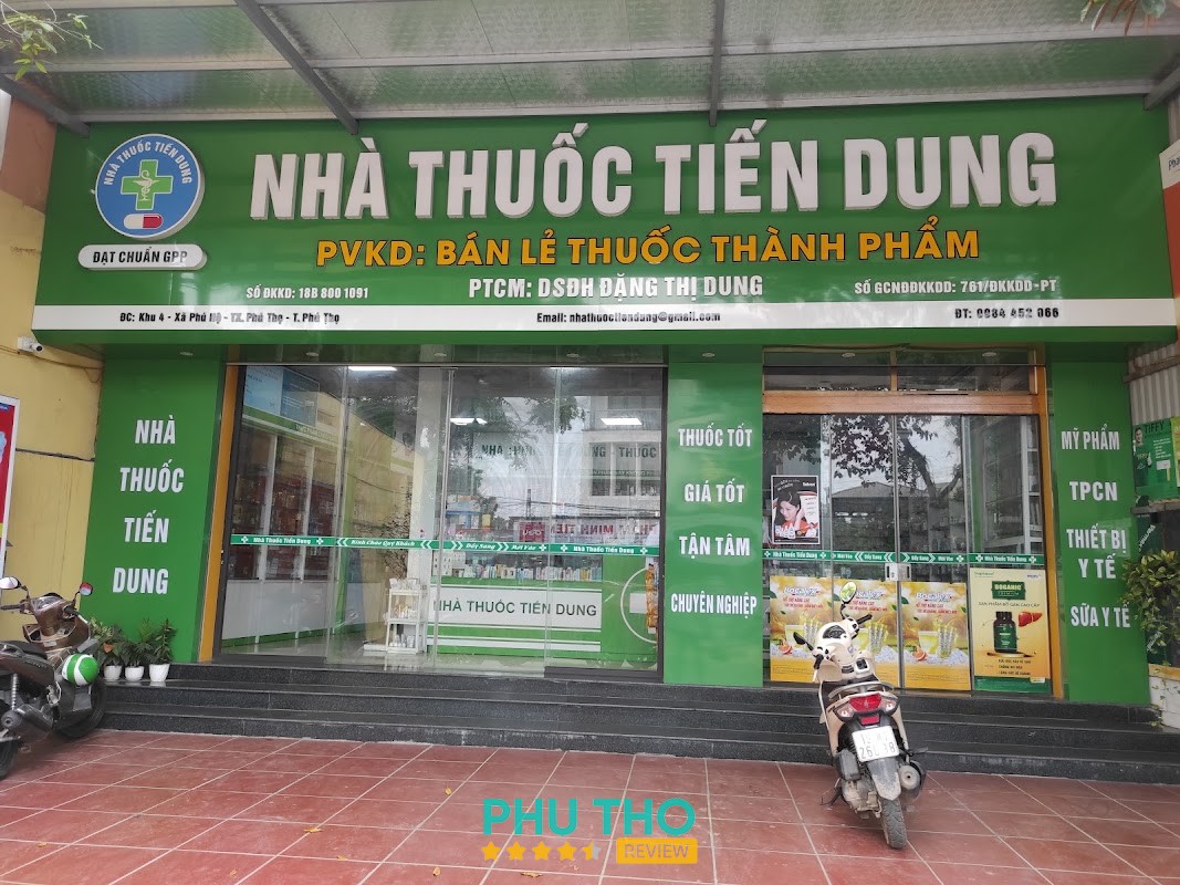 NHÀ THUỐC TIẾN DUNG Phú Thọ