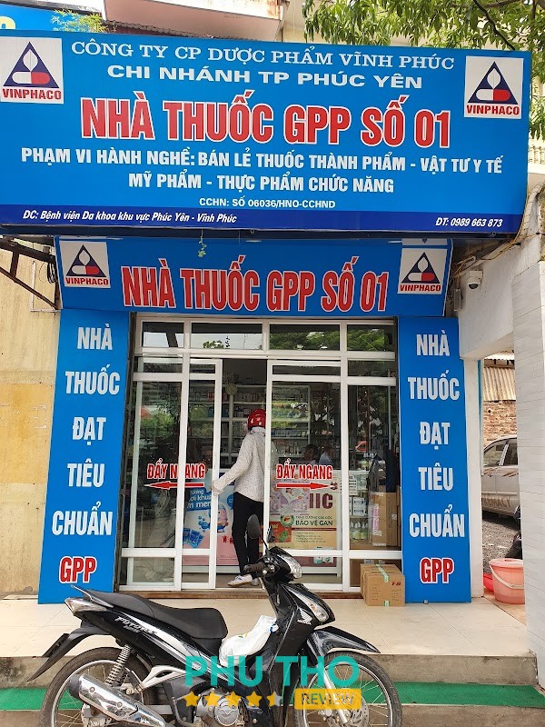 Nhà Thuốc Số 1 BVĐK KV Phúc Yên