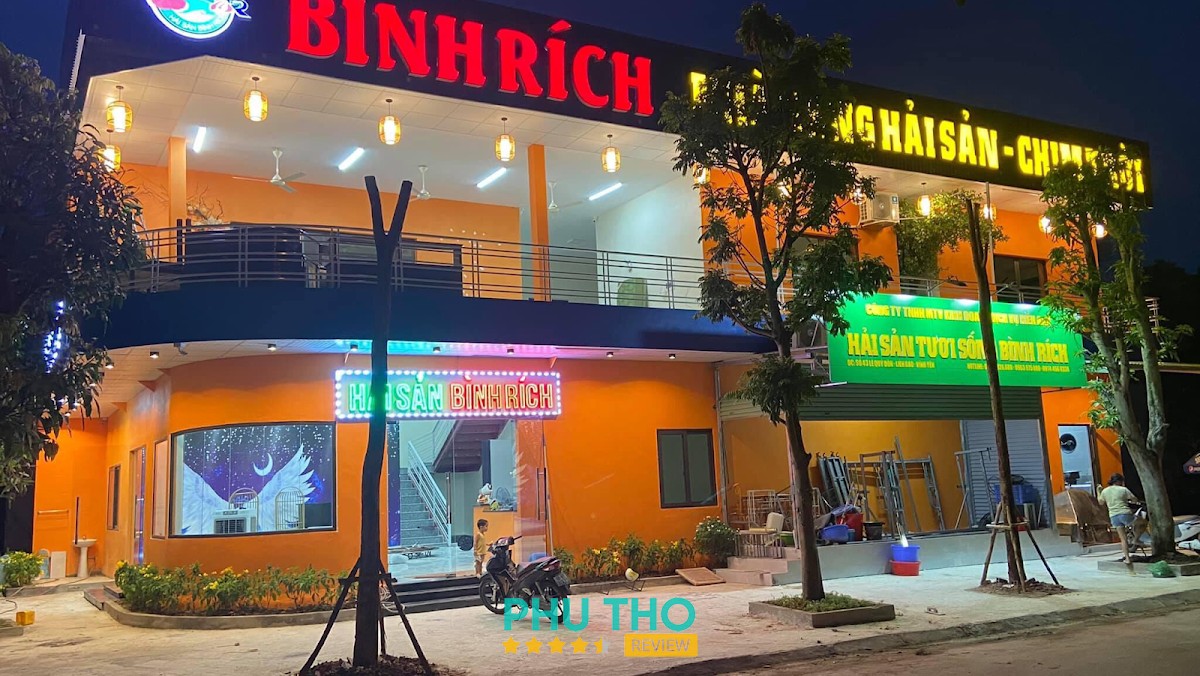 Nhà hàng hải sản Bình Rích Vĩnh Phúc
