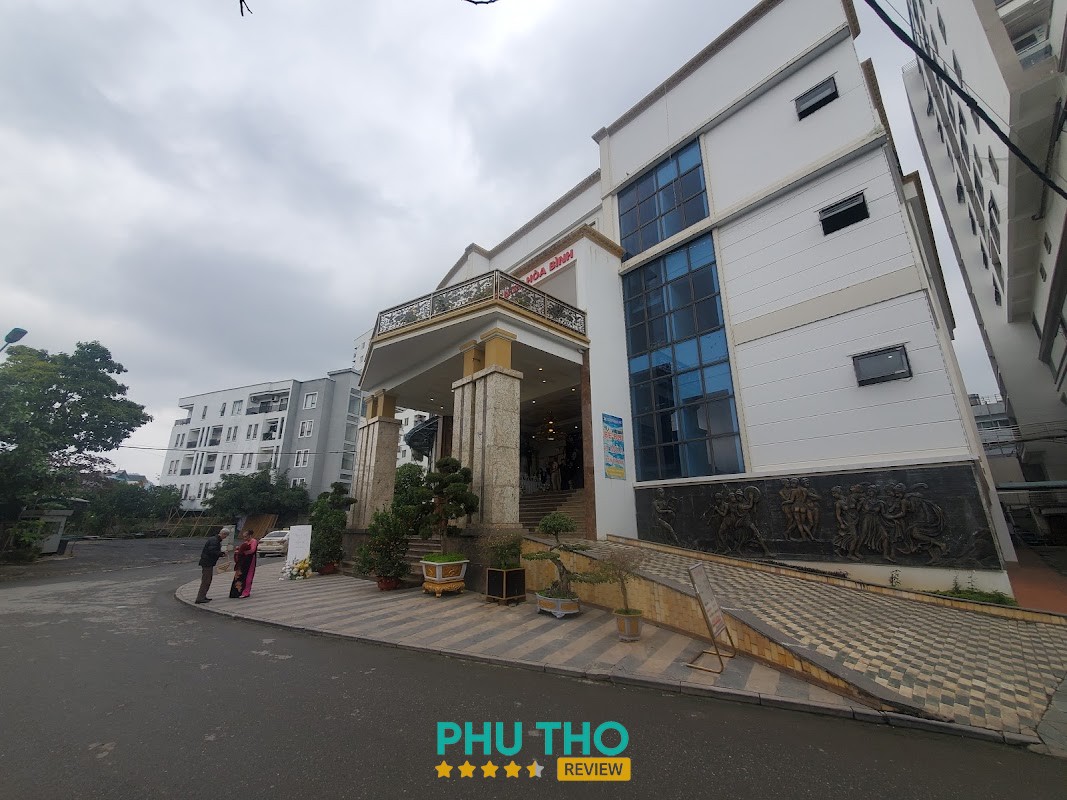 Không gian Trung tâm hội nghị Hoà Bình