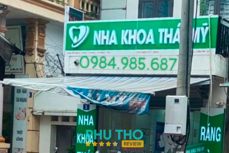 Phòng khám Nha Khoa Thái Mỹ Thái Nguyên Phúc Yên