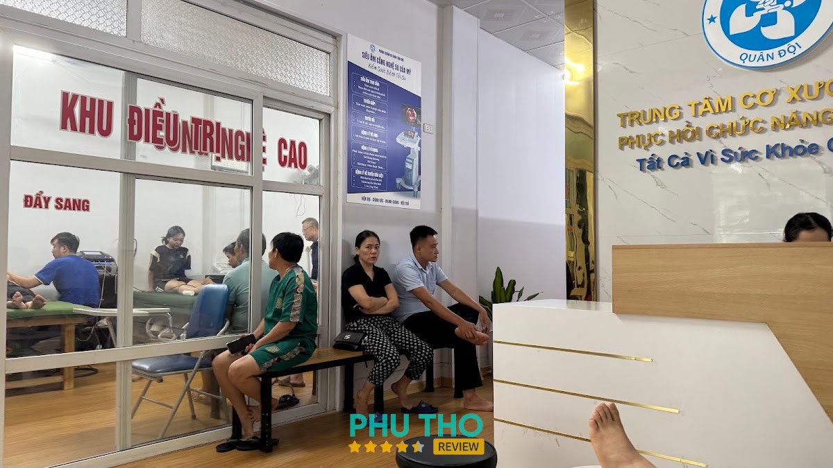 Trung tâm cơ xương khớp phục hồi chức năng Quân đội