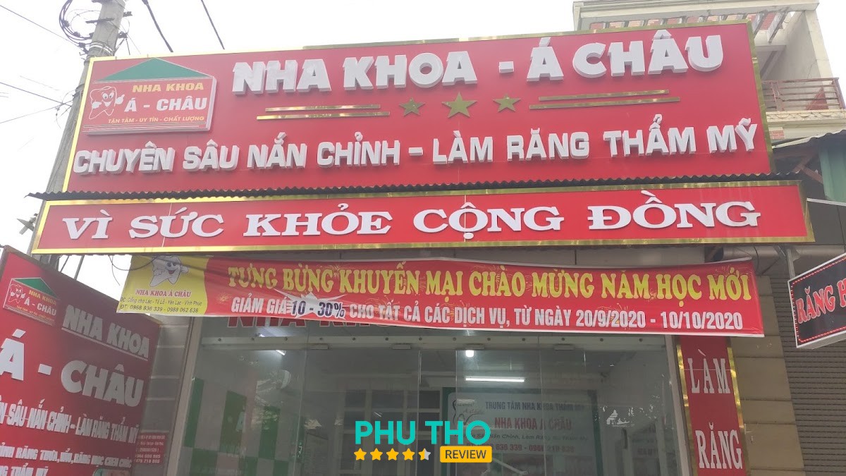 Phòng Khám Nha Khoa Á Châu Phú Thọ