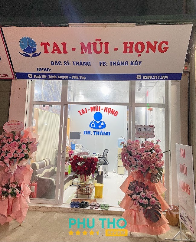 Phòng khám Tai Mũi Họng Bs Thắng