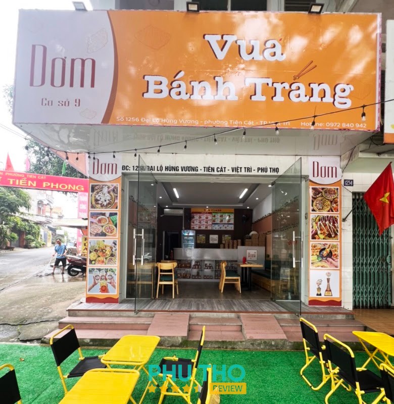 Dơm - Vua Bánh Tráng Nguyễn Du, TP Việt Trì - Buffet bánh tráng 69k Nông Trang