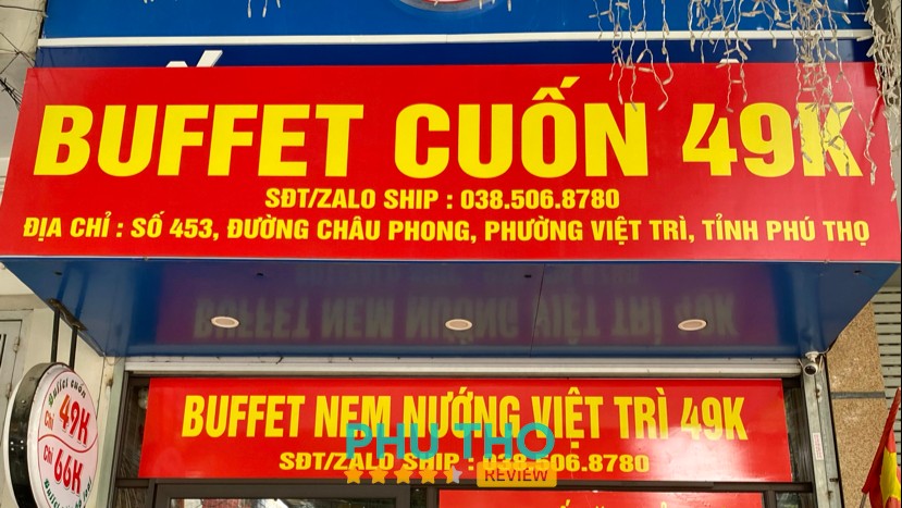 Buffet Nem Nướng Việt Trì 49k – hình ảnh 3