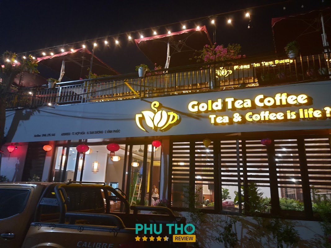 Gold tea cofee Tam Dương