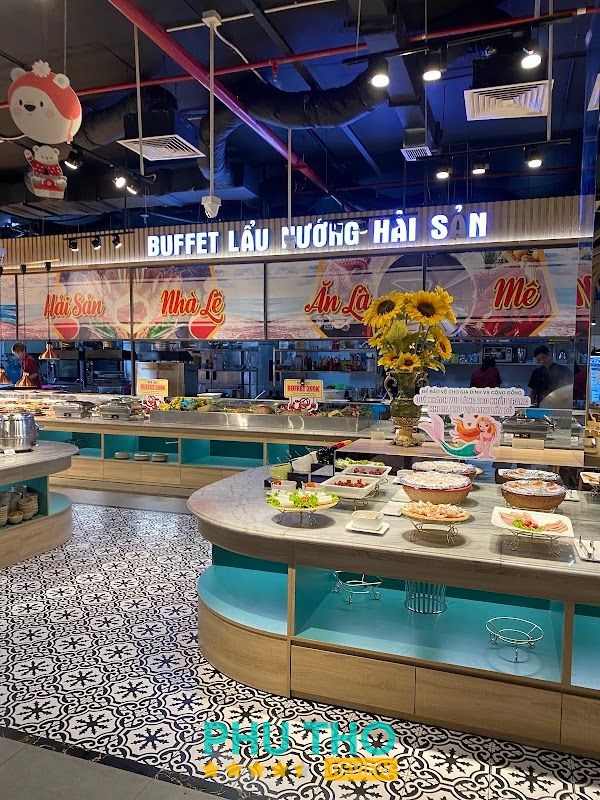 Buffet hải sản Lê Grill House Việt Trì
