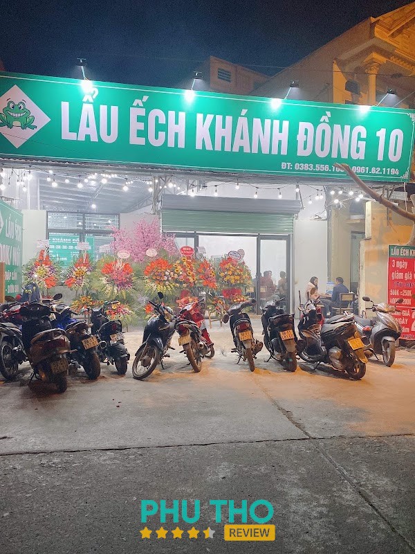 Lẩu ếch khánh đồng 10 Tam Hồng