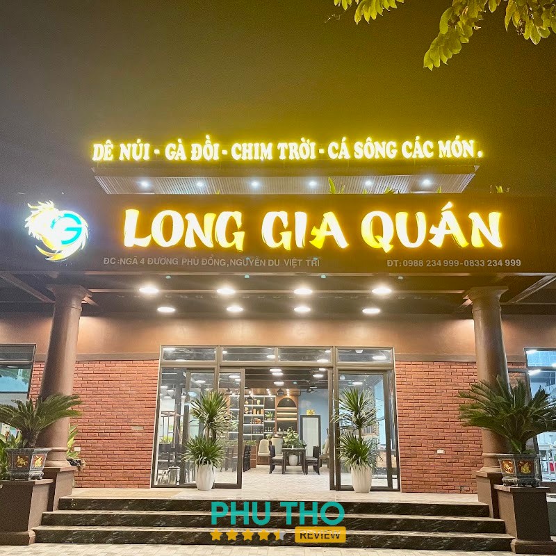 Nhà Hàng Long Gia Quán - Đồng Quê Phú Thọ