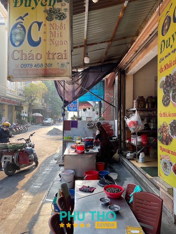 Cháo trai ốc luộc cô Duyên – hình ảnh 3