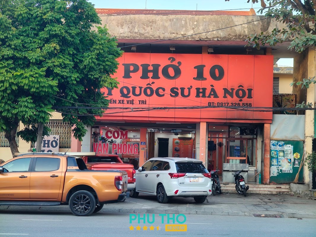 Quán Phở 10 Lý Quốc Sư Việt Trì