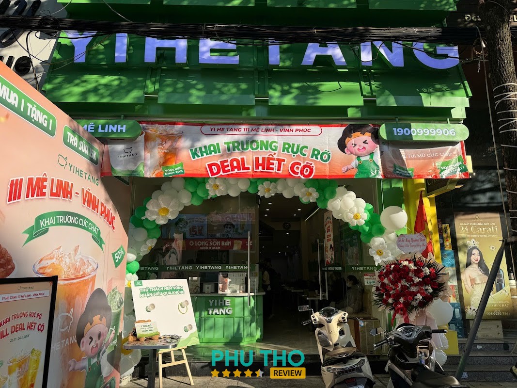 Trà Sữa Yi He Tang - 111 Mê Linh