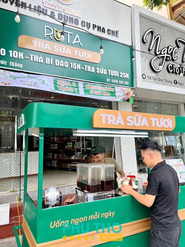 RUTA - Trà Sữa Tươi Vĩnh Yên