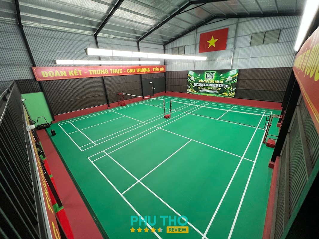Sân cầu lông Đức Thuận Phú Thọ