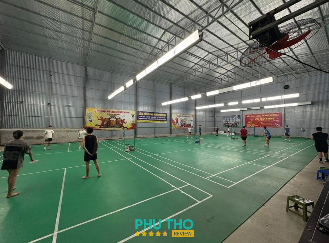 Sân cầu lông Minh Phương 2 Phú Thọ