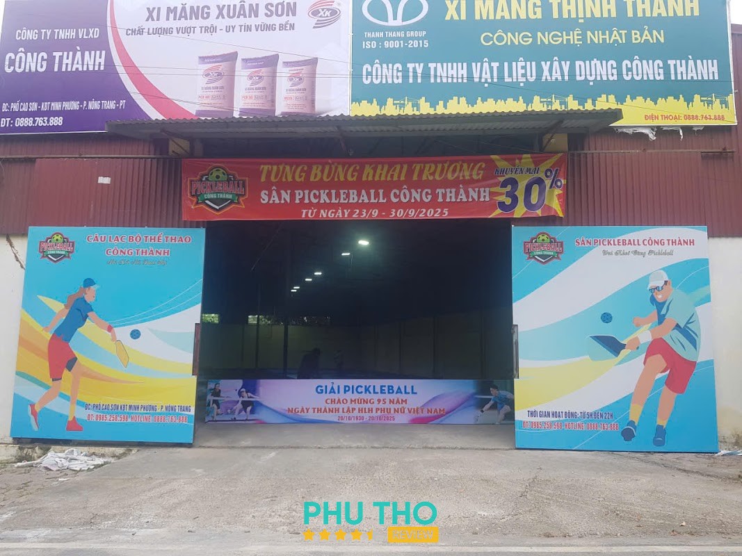 Sân Pickleball Công Thành - Việt Trì – hình ảnh 3
