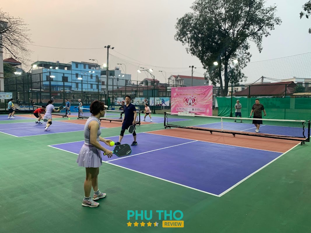 Sân Pickleball Bệnh viện Phổi 74 Phúc Yên