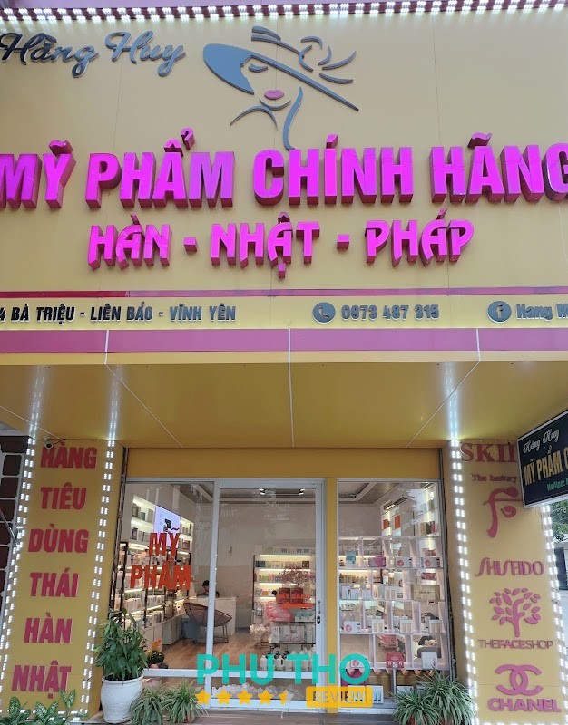 Cửa Hàng Mỹ Phẩm Hằng Huy Vĩnh Yên Vĩnh Phúc