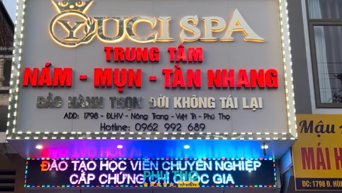 YUCI SPA – Nông Trang