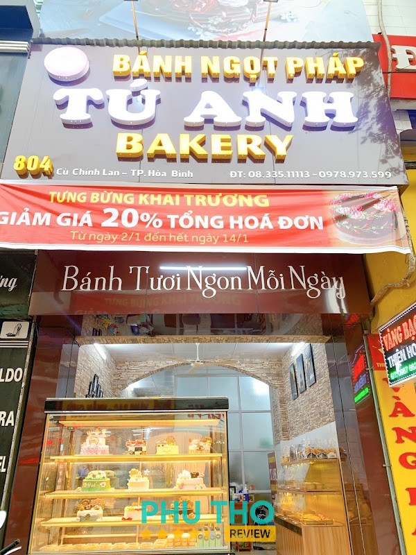 Bánh Ngọt Pháp Tú Anh Hòa Bình