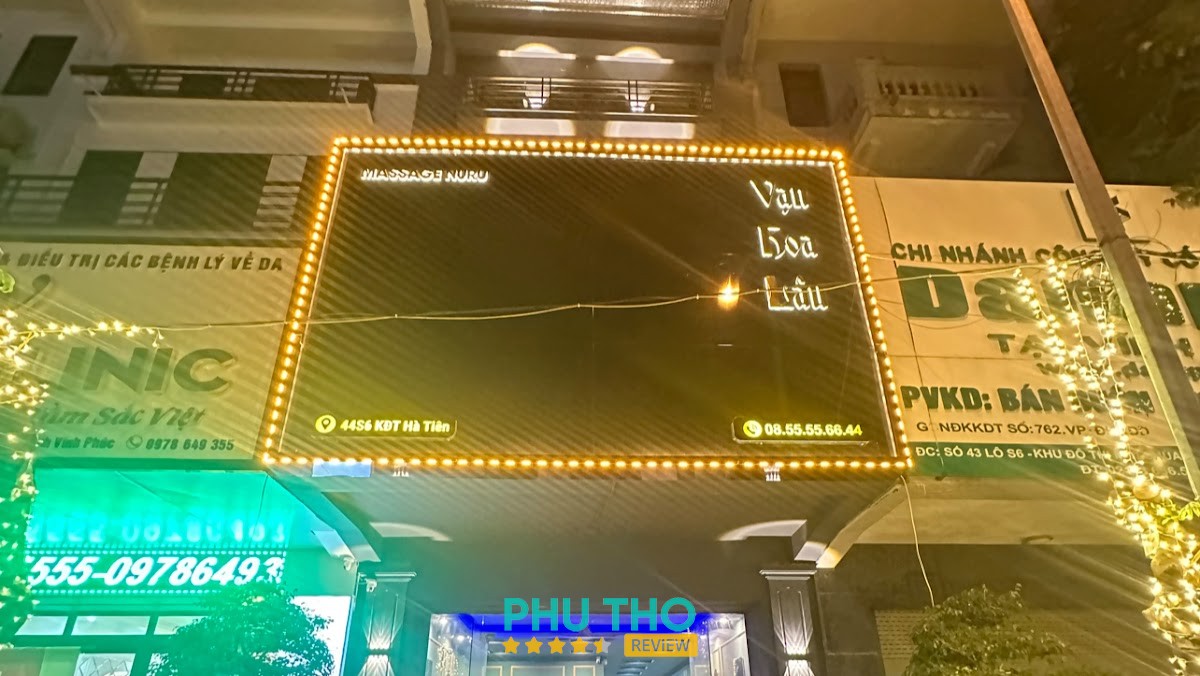Massage Nuru Vạn Hoa Lâu Vĩnh Phúc