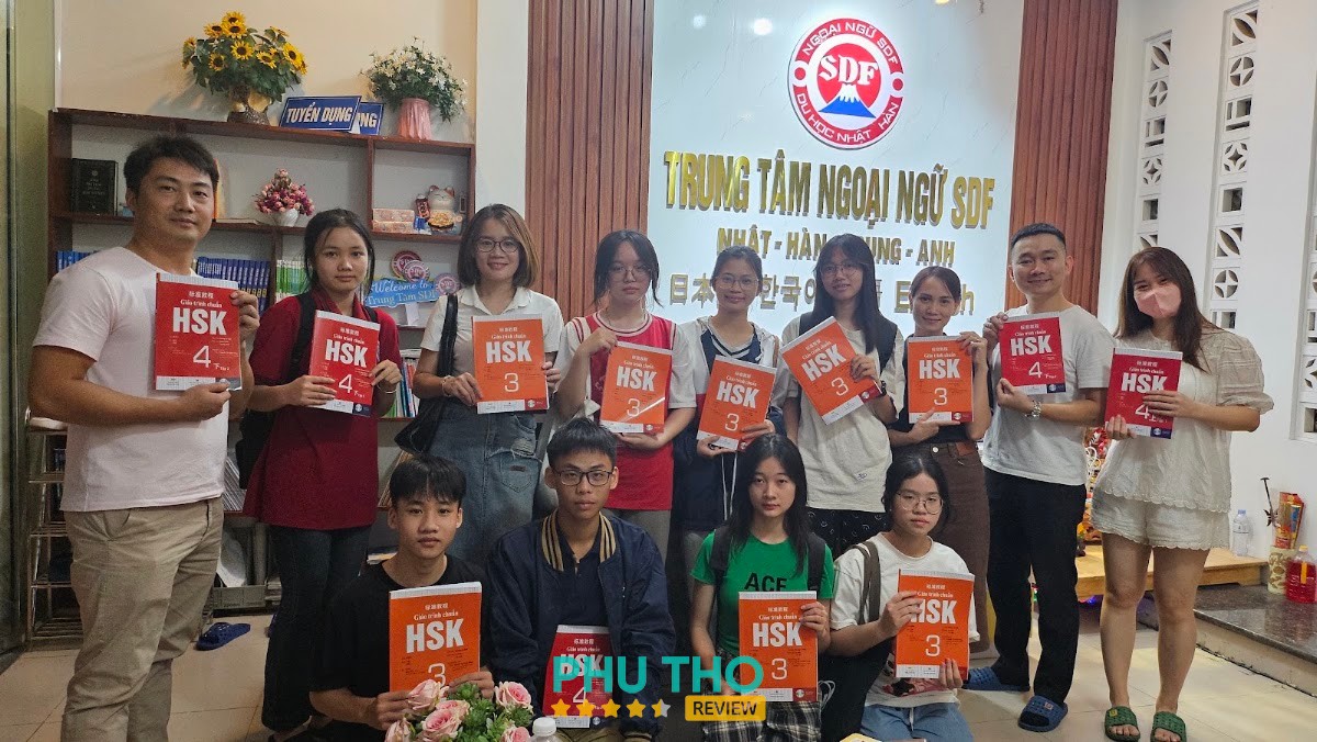 Trung Tâm Ngoại Ngữ SDF - Nhật Hàn Trung Anh
